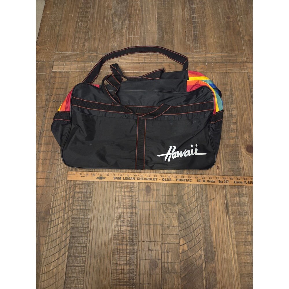 Hawaii Oversized Duffle Bag With Rainbow Sides